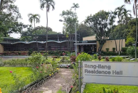 Entrance — Ilang-Ilang Residence Hall