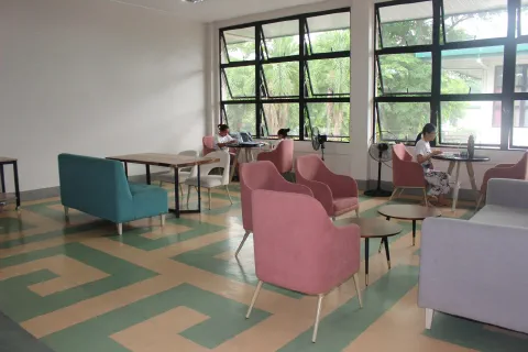 Study Area and Social Lounge — Kamia Residence Hall