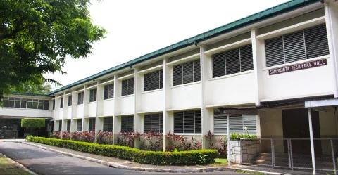 Entrance and Lobby — Sampaguita Residence Hall